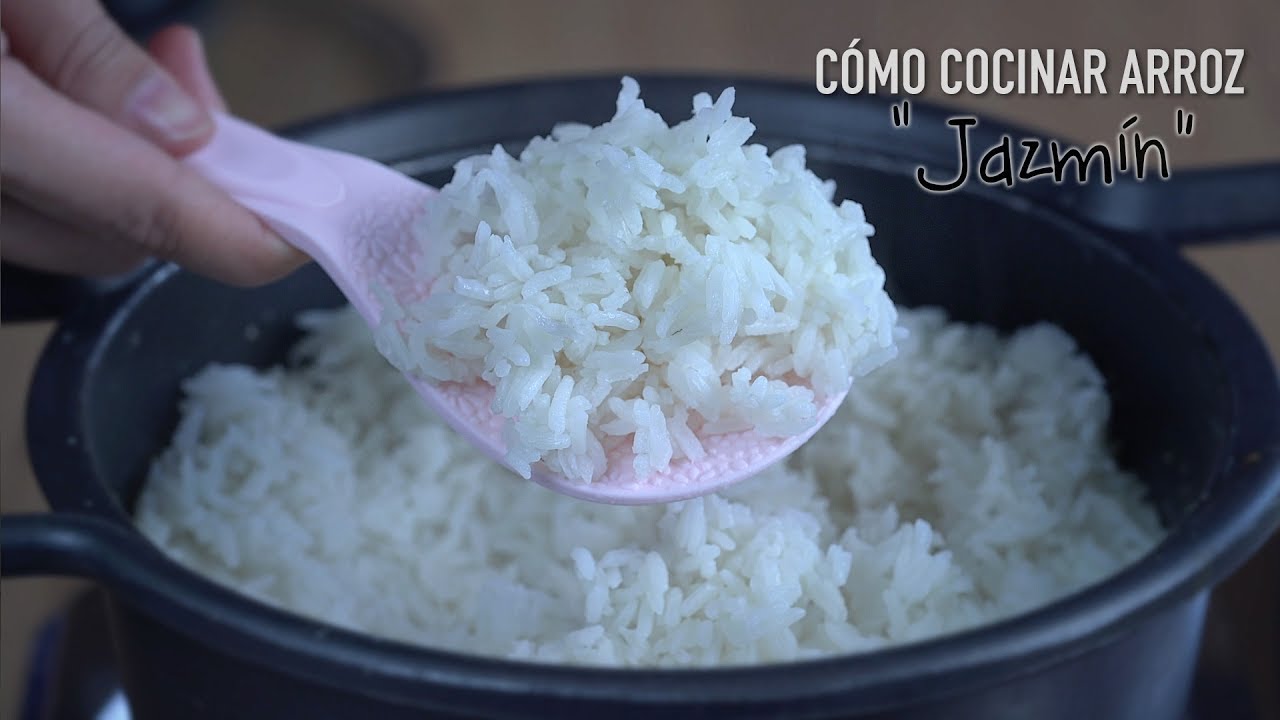 Como cocinar arroz Jazmín tailandés - How To Cook Thai Jasmine Rice