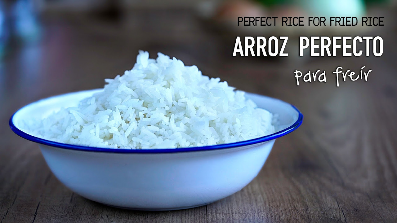 Como cocinar arroz perfecto para hacer arroz frito - Perfect rice for fried rice l Kwan Homsai