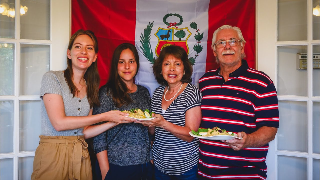 AJÍ DE GALLINA + SUSPIRO a la LIMEÑA | Cocinando COMIDA PERUANA para las Fiestas Patrias de Perú!