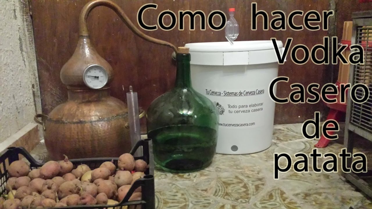 Comment faire la vodka de pommes de terre maison, la fermentation et la distillation. liqueur