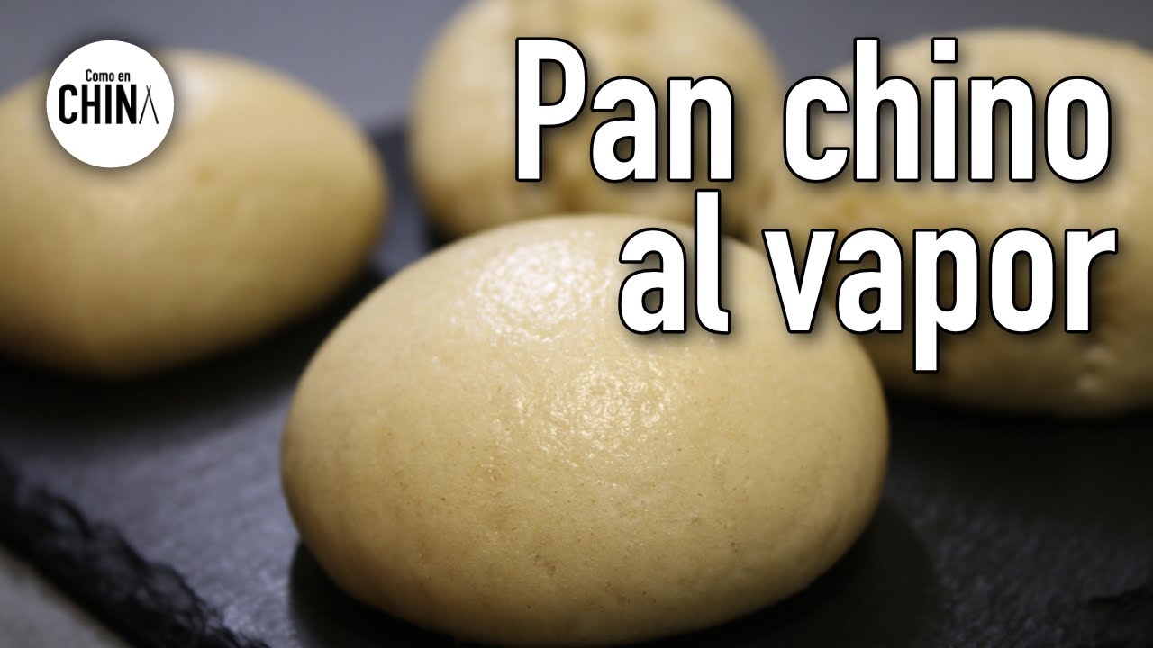 Cómo hacer PAN CHINO al vapor / MANTOU