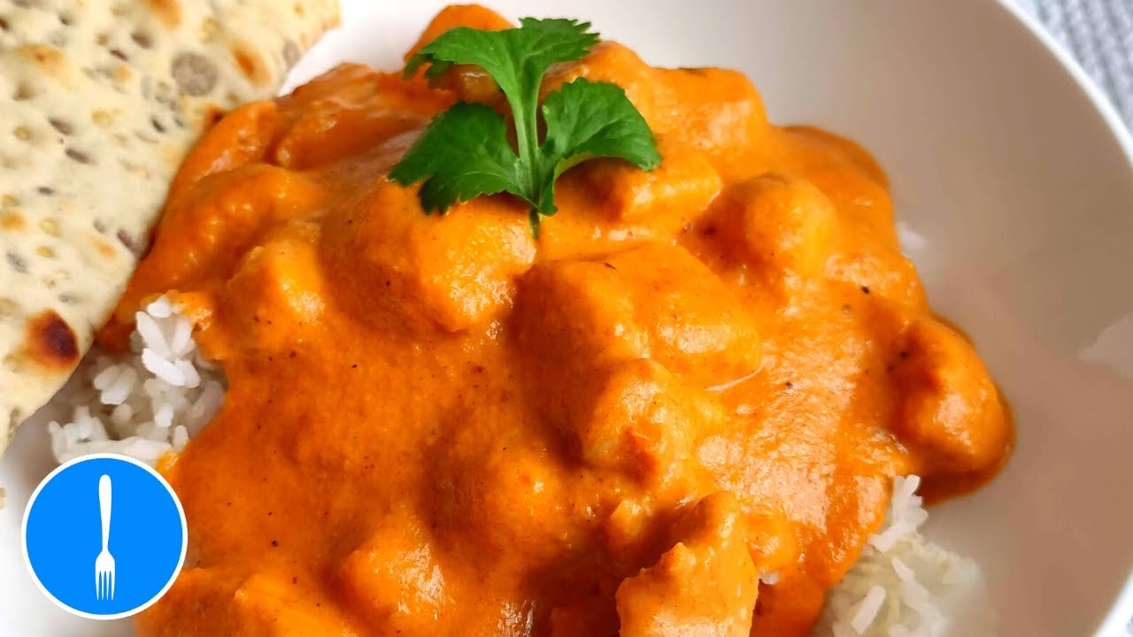 Como hacer Pollo al Curry de Mantequilla - Receta de Pollo Tikka Masala
