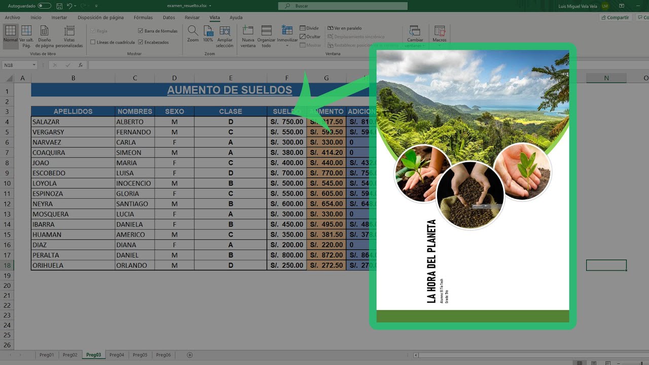 Como insertar comentarios con imagen en Excel