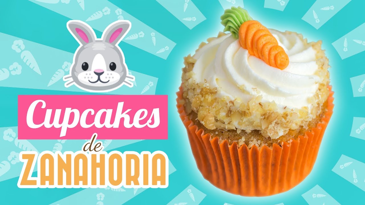 CUPCAKES DE ZANAHORIA | CARROT CUPCAKES | Quiero Cupcakes!