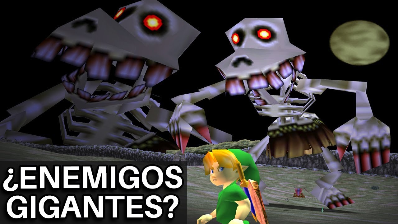 El Misterio de los Enemigos Gigantes en Ocarina of Time (Zelda)