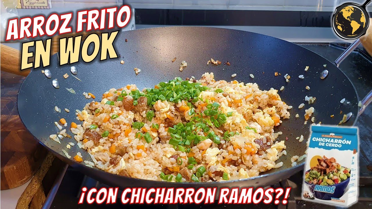 El Secreto para ARROZ FRITO Chino perfecto (hecho en WOK) | Cocina Universal