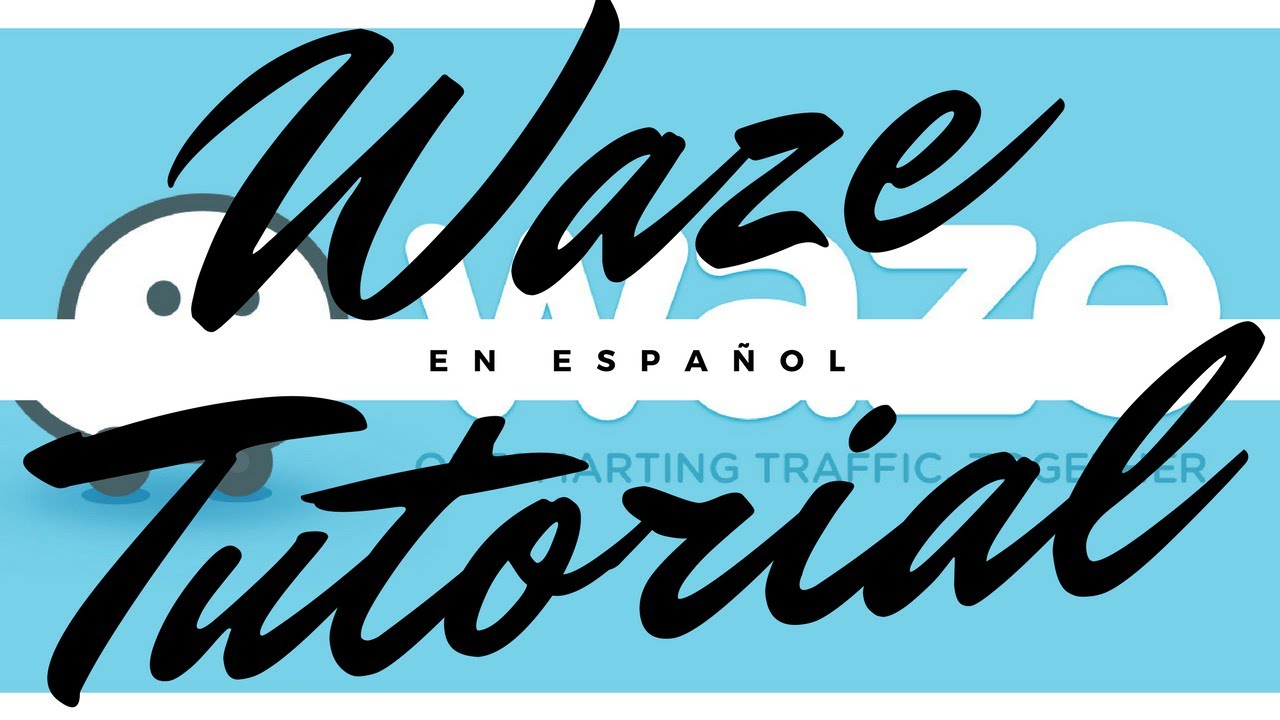 ? Evite el Trafico con Waze (GPS) La mejor app de navegacion del mundo Tutorial En Español 2017