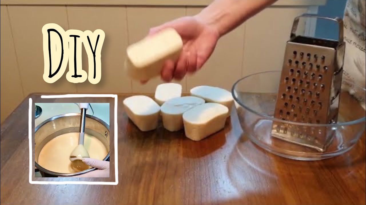 ♻️ Jabón de sosa casero con aceite de cocina usado (con fórmula)• DIY • Fácil • Reciclaje
