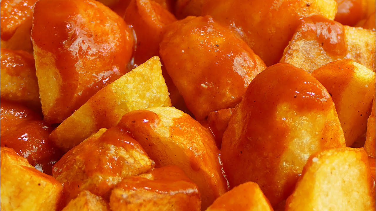 Patatas BRAVAS caseras ¡receta con su salsa!