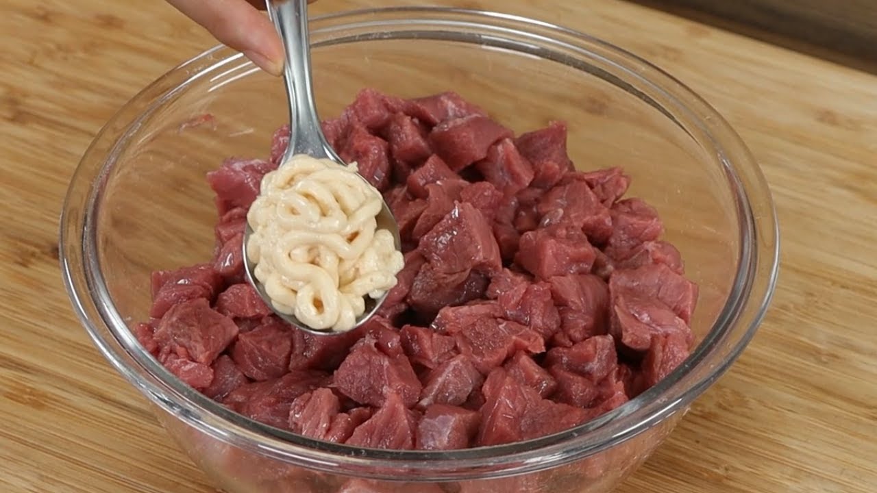¡Prepara carne así la próxima vez! ¡Fácil, rápido y delicioso!