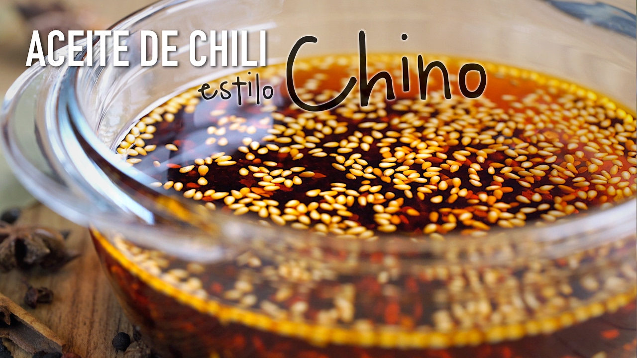Aceite de chili estilo Chino - Chinese Chili Oil Recipe