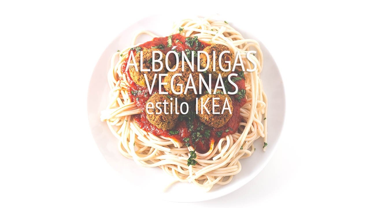 Albóndigas Veganas Estilo Ikea