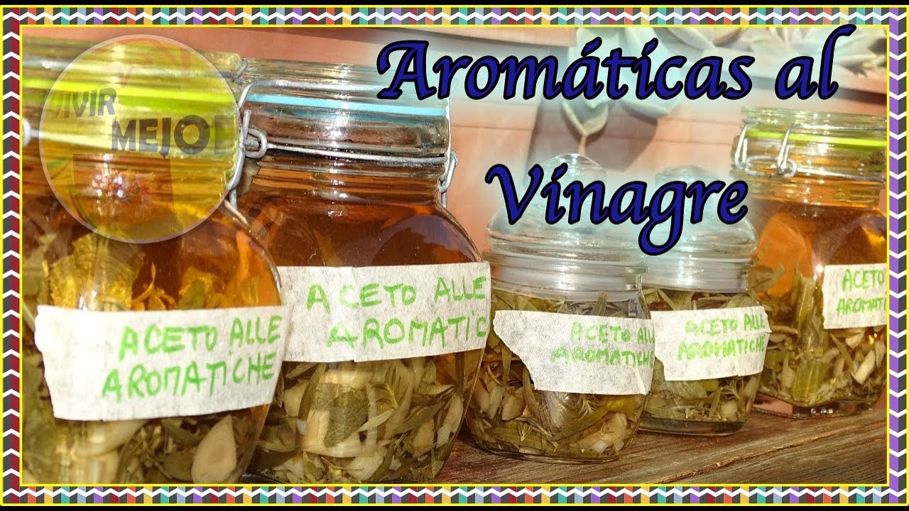 AROMATICHE in ACETO / Aromáticas en vinagre