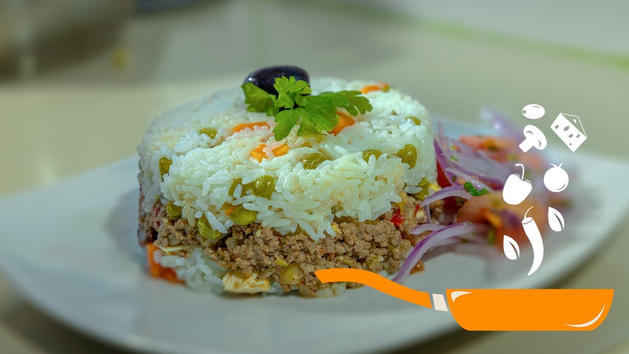 arroz tapado FÁCIL Y EXQUISITO receta peruana | Delicias de Casa