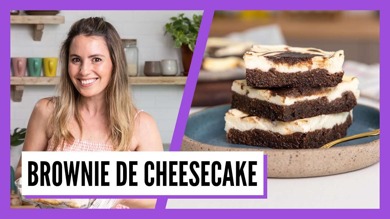 Brownie de Cheesecake – ¡Sin Azúcar!