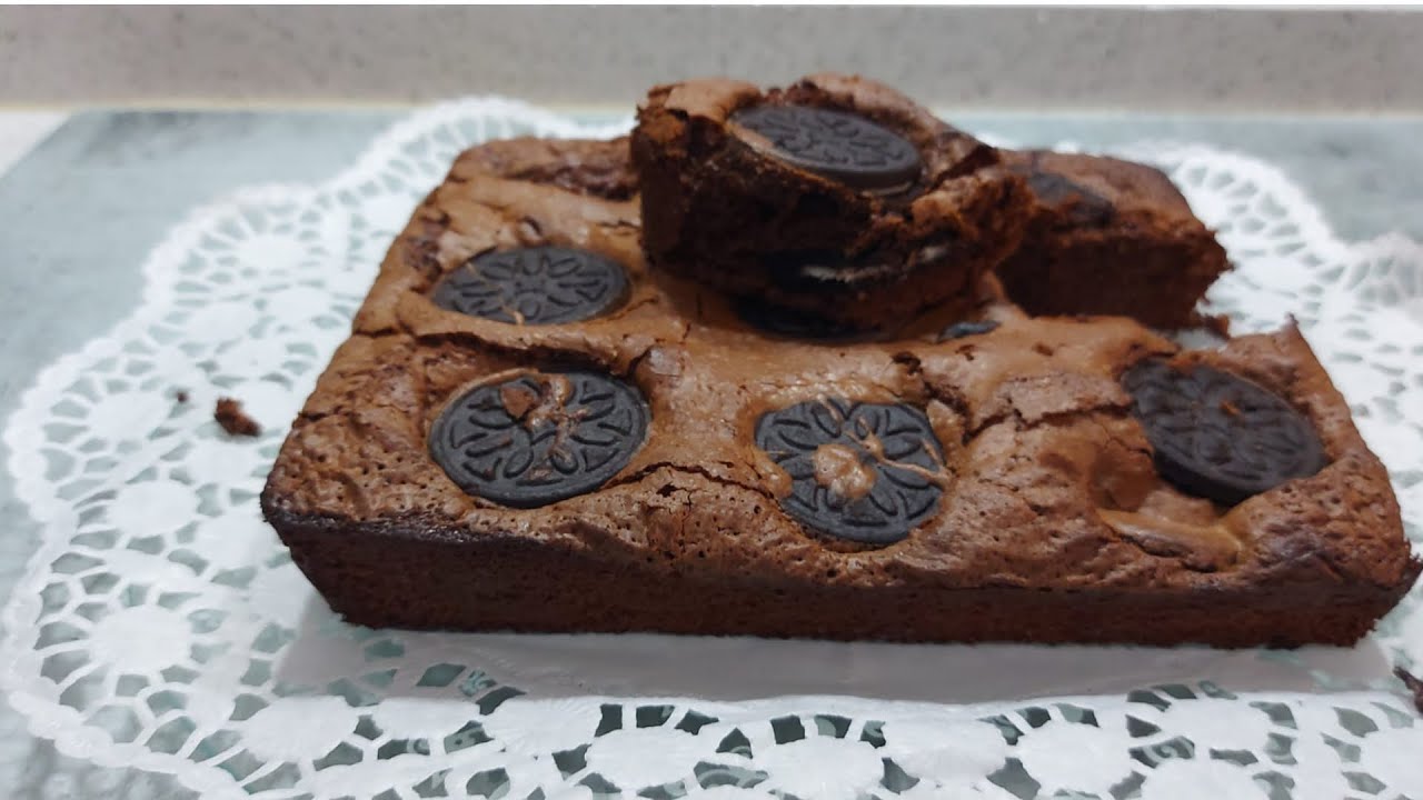 BROWNIE de CHOCOLATE con OREO 【 2024 】 Hacerlo Como