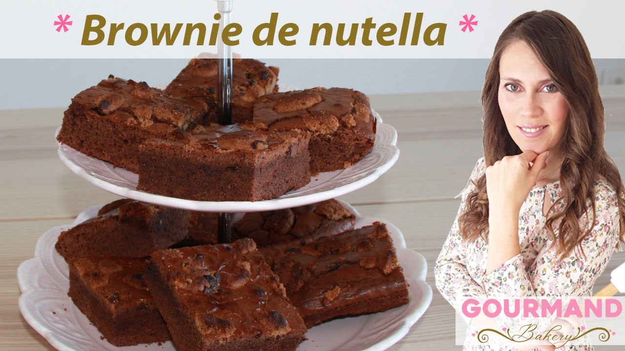 BROWNIE DE NUTELLA | Postres chocolate | Gourmand Bakery
