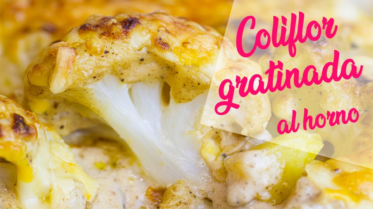 COLIFLOR GRATINADA con bechamel paso a paso ► Receta FACIL y RAPIDA ?