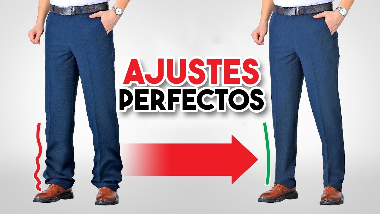 Cómo Ajustar Unos Pantalones Sin Máquina De Coser // Cómo Hacer Ajustes Y Dobladillos