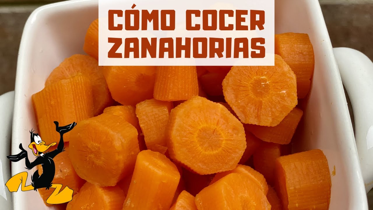 Cómo Cocer Zanahorias ? ¡Receta con Zanahoria!