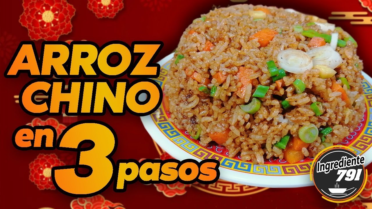 ? Como hacer ARROZ CHINO FRITO Rapido y Facil ? Como hacer COMIDA CHINA SECRETOS REVELADOS