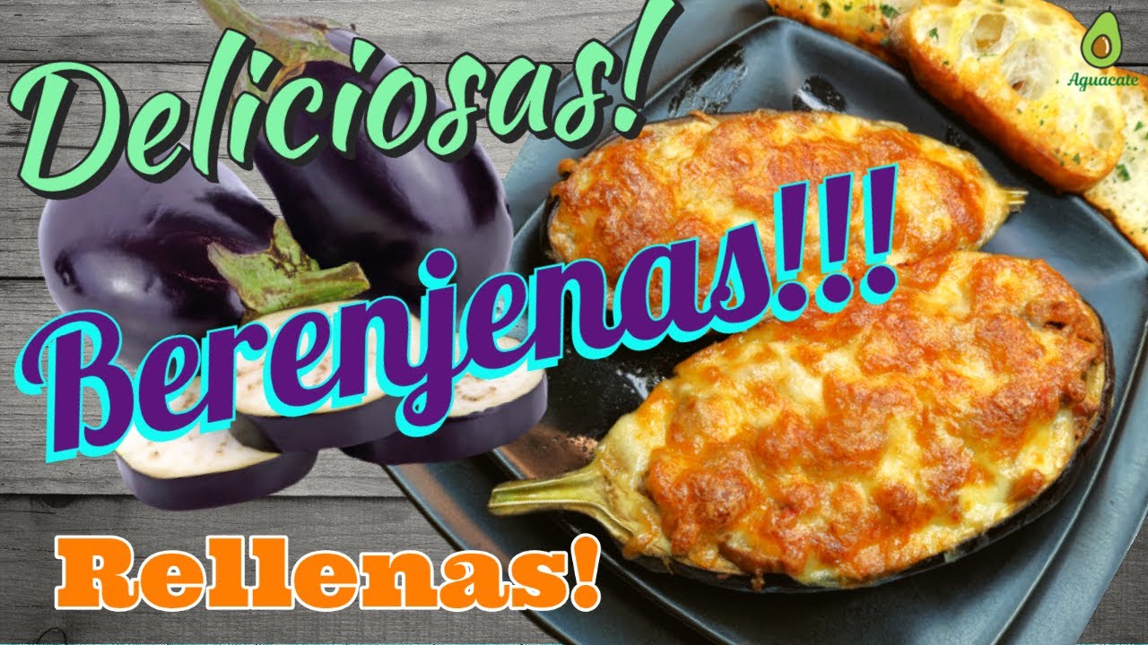 Como Hacer Berenjenas Rellenas Con Carne Al Horno