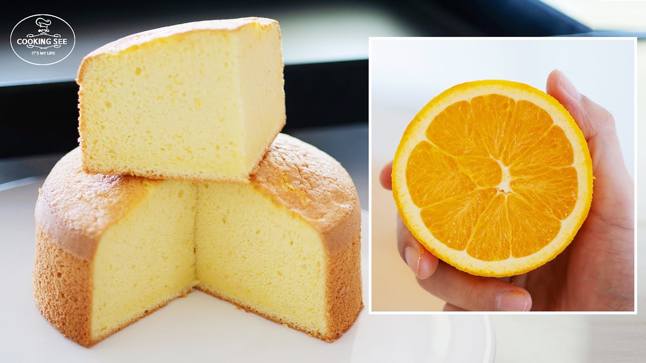 Cómo hacer bizcocho de naranja / Receta de pastel de naranja / Pastel fácil / Pastel básico