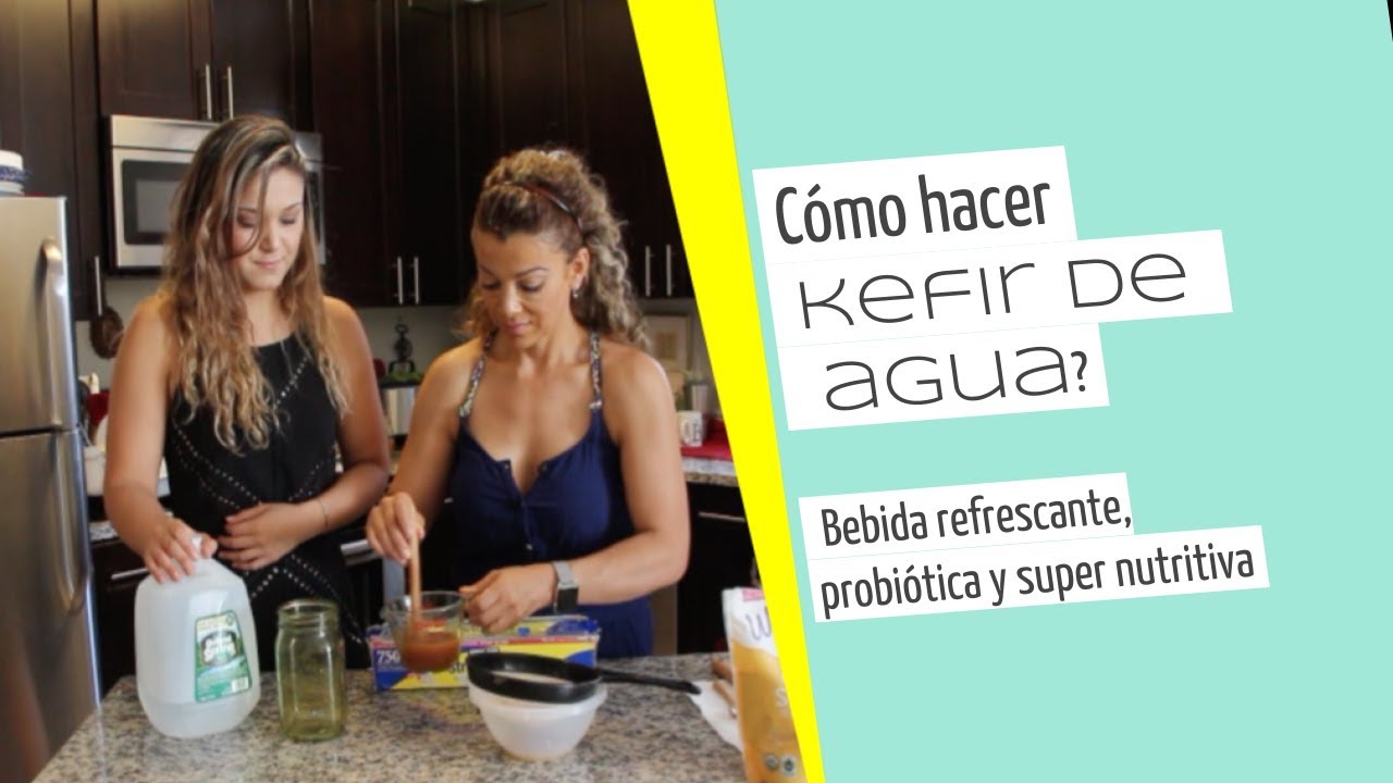 Cómo hacer Kefir *DE AGUA* en Casa?.parte 1. [Bebida Probiótica sin lactosa] DIY/Tutorial