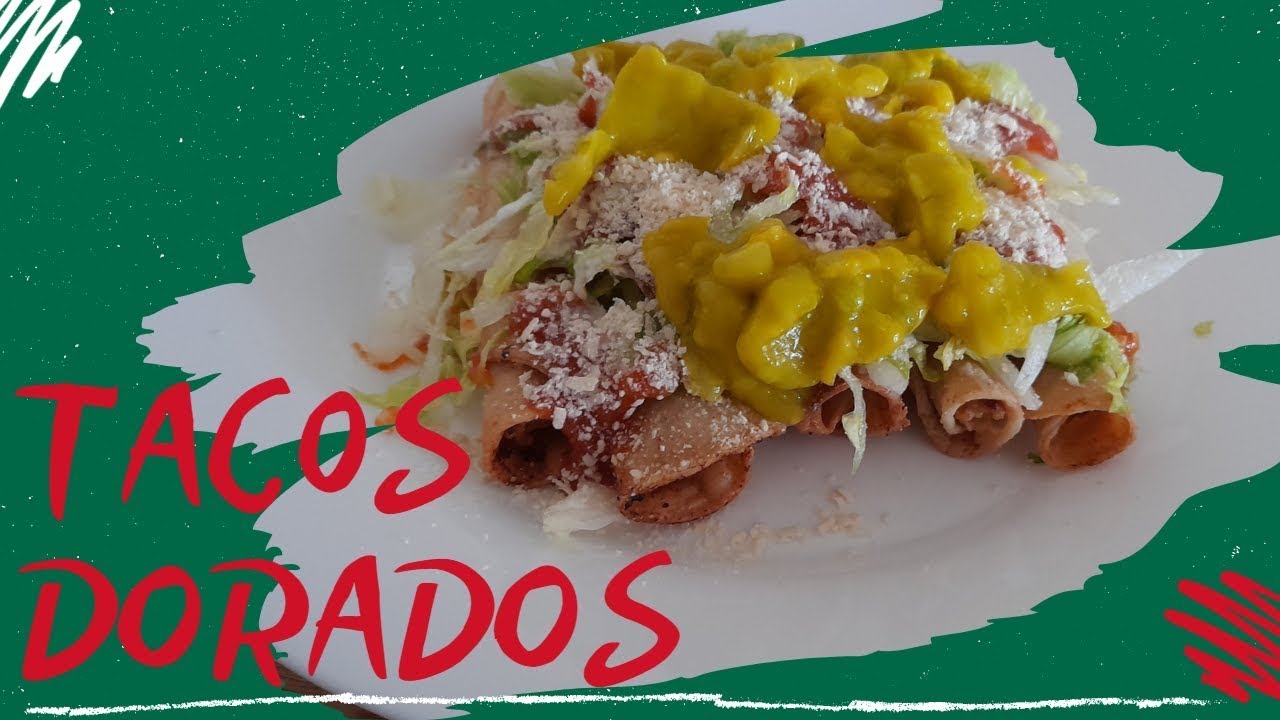 como hacer tacos dorados de CARNE MOLIDA antojito mexicano // tacos dorados Mexican antojito