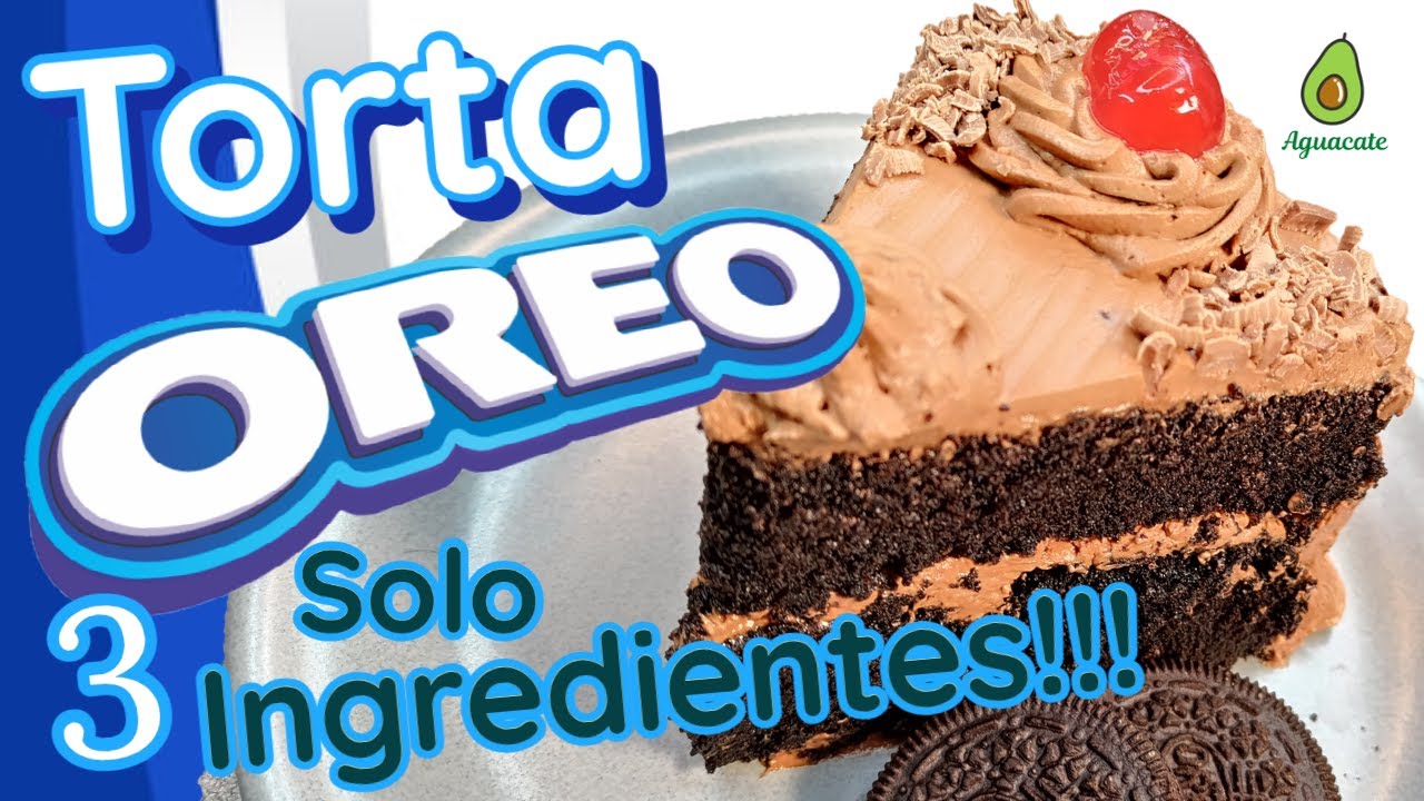 Como Hacer Torta De Oreo Con Solo Tres Ingredientes