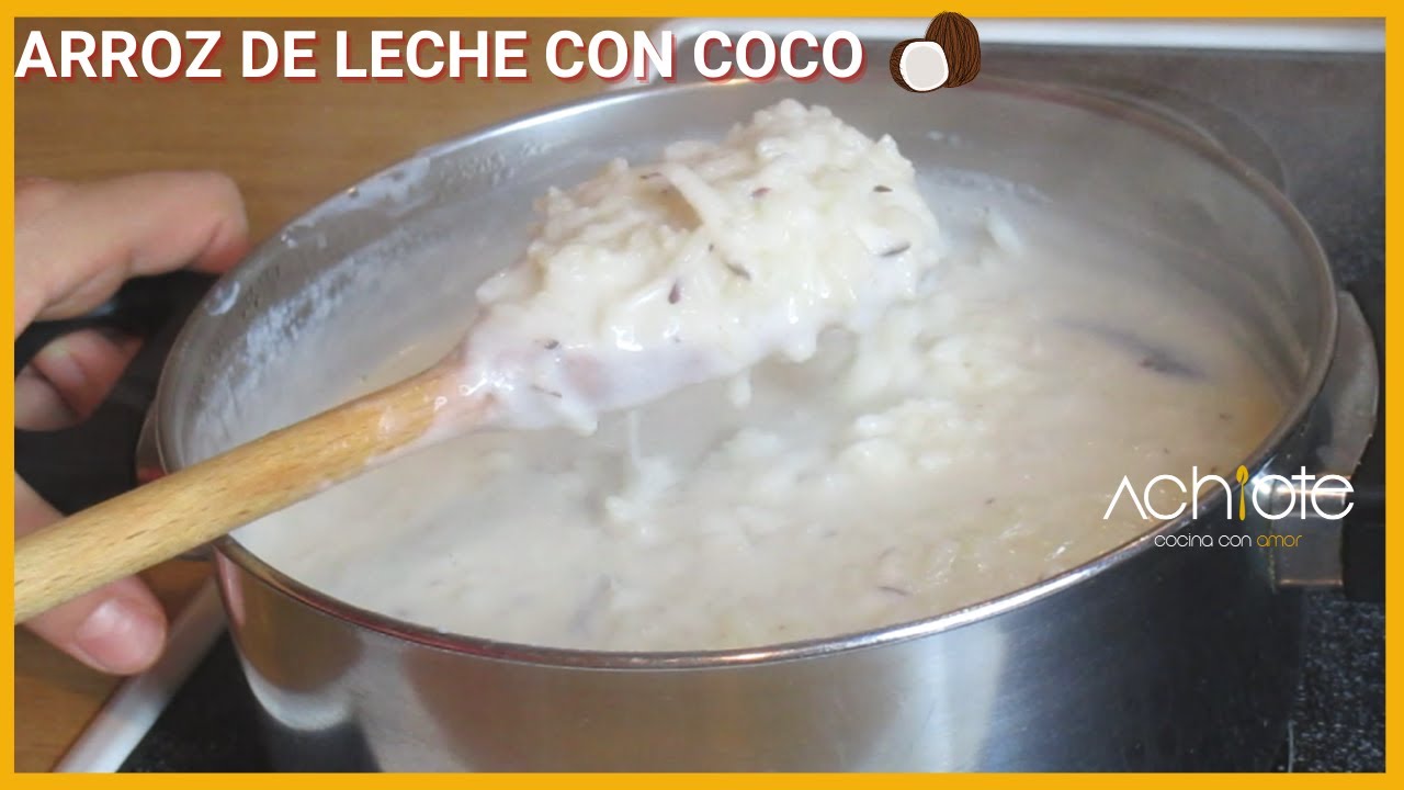 Cómo hacer un ARROZ CON LECHE Y COCO Espectacular (Bajo en azúcar)| Mi Postre Favorito