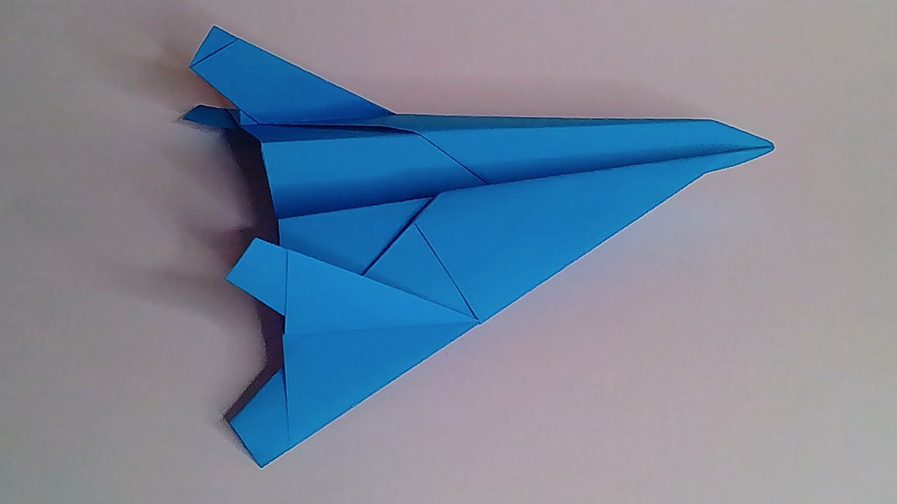 Cómo hacer un AVIÓN de papel 2 ✅| Origami PASO A PASO