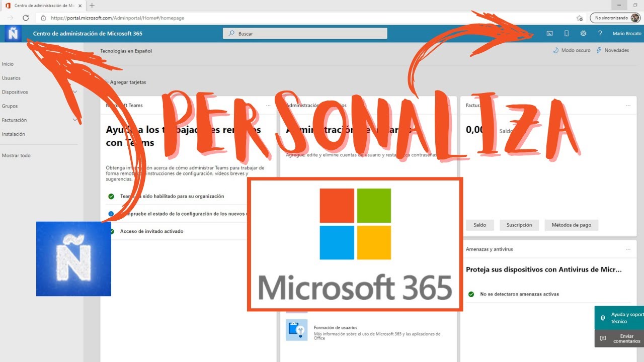 ¿ Como personalizar tu Microsoft 365 ? 🏢 || Organización y Correo Institucional