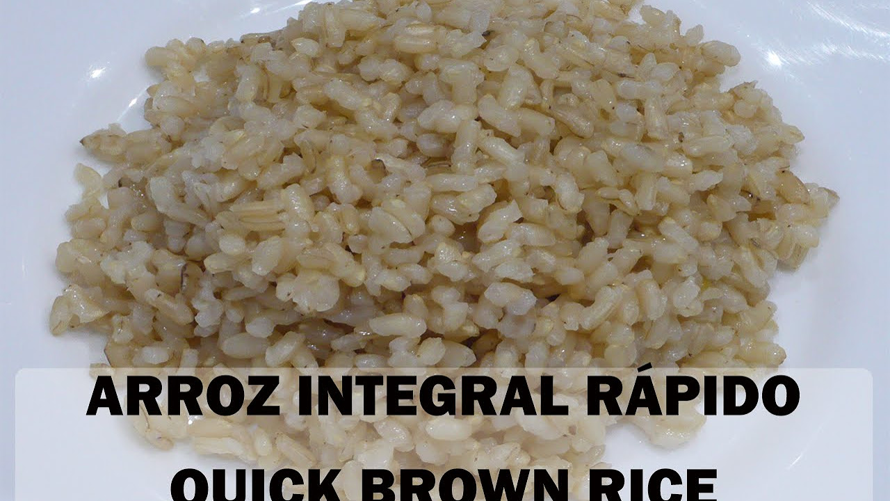 ? Como preparar arroz integral sin horno al microondas ?.