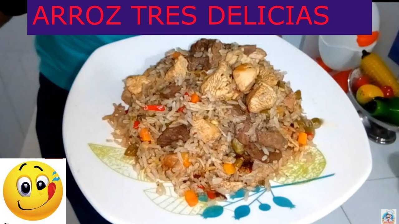 COMO PREPARAR O HACER ARROZ CHINO FACIL Y ECONOMICO - ARROZ TRES DELICIAS ???