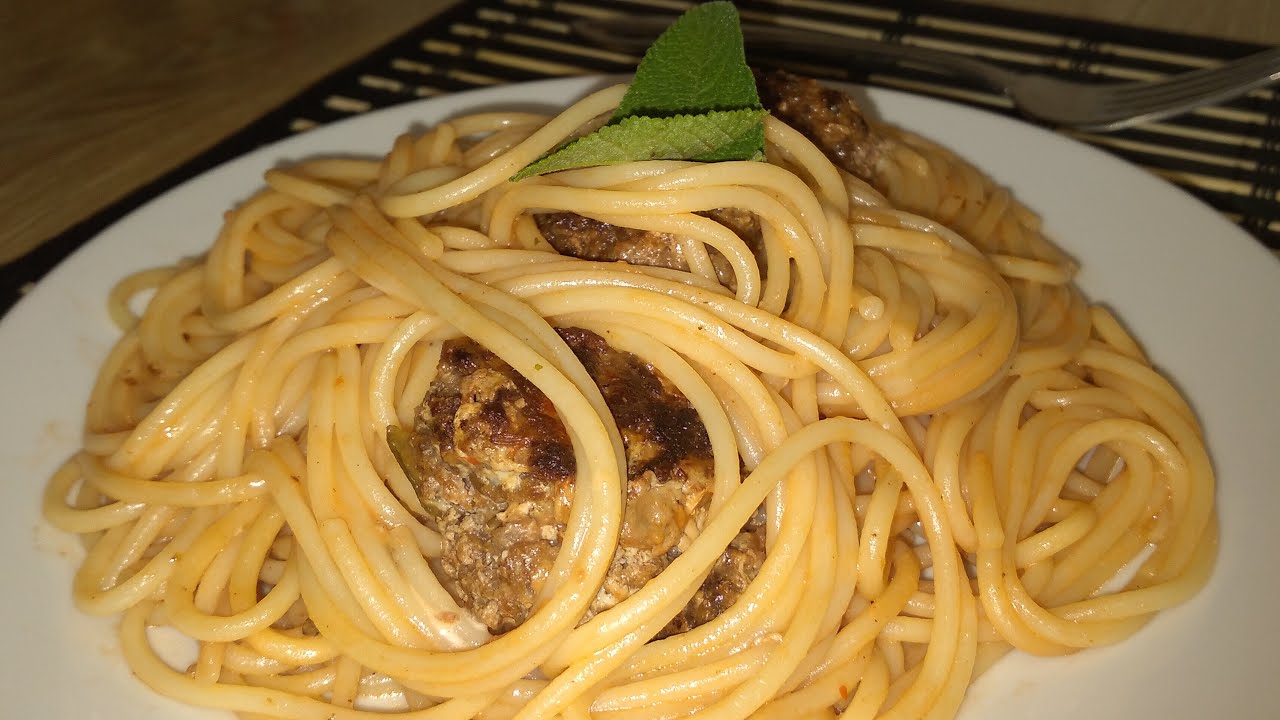 ¿Cómo preparar un delicioso espagueti con albóndigas? - Receta fácil