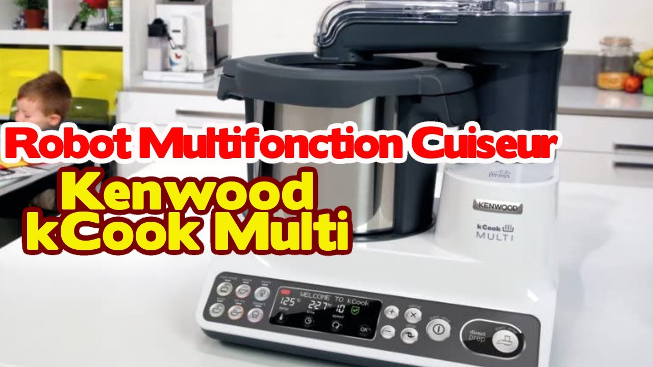 Descubre el robot de cocina multifunción kCook Multi CCL401WH de Kenwood