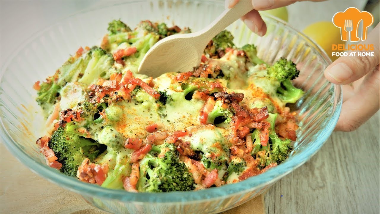 Disfruta un exquisito brócoli gratinado, te enseñamos a prepararlo.