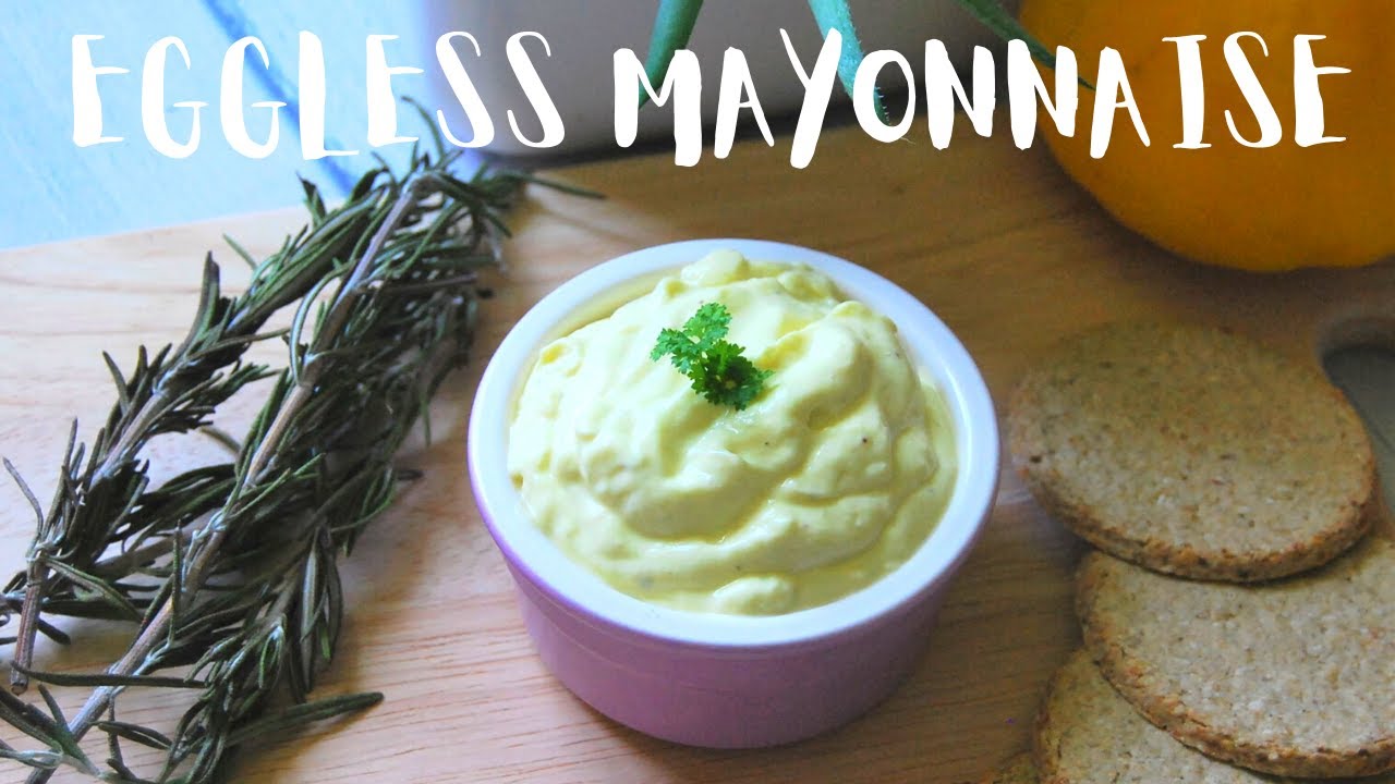 EGGLESS MAYONNAISE RECIPE | Mayo recipe with blender | Also for Vegans!