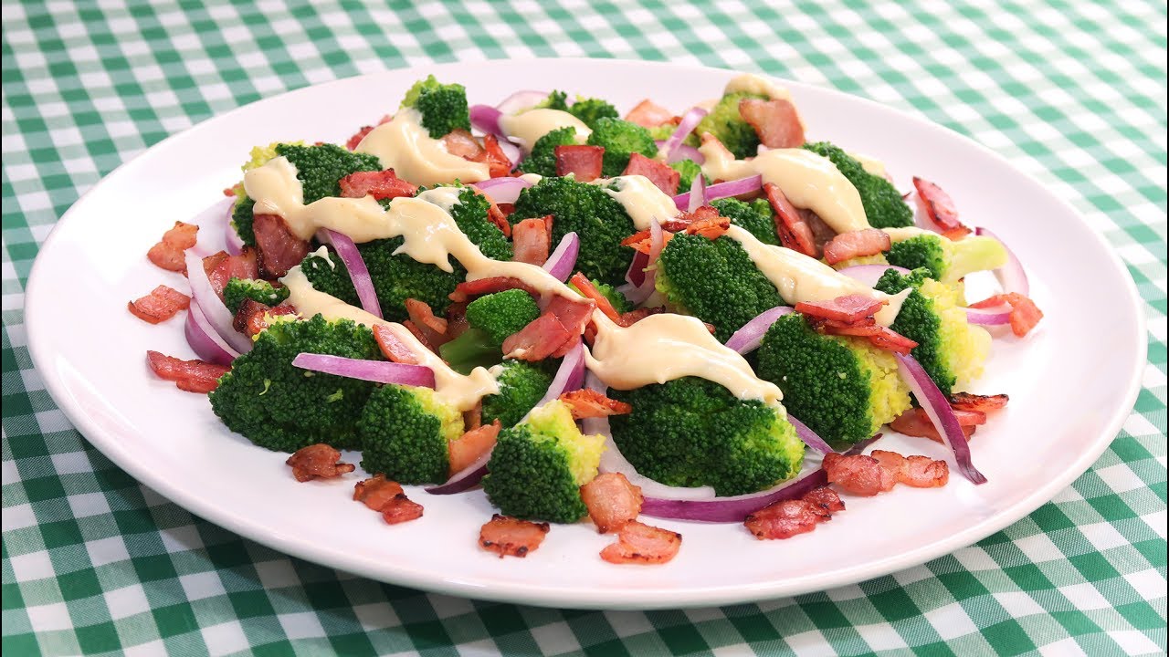 Ensalada de Brócoli | Muy Fácil y Deliciosa