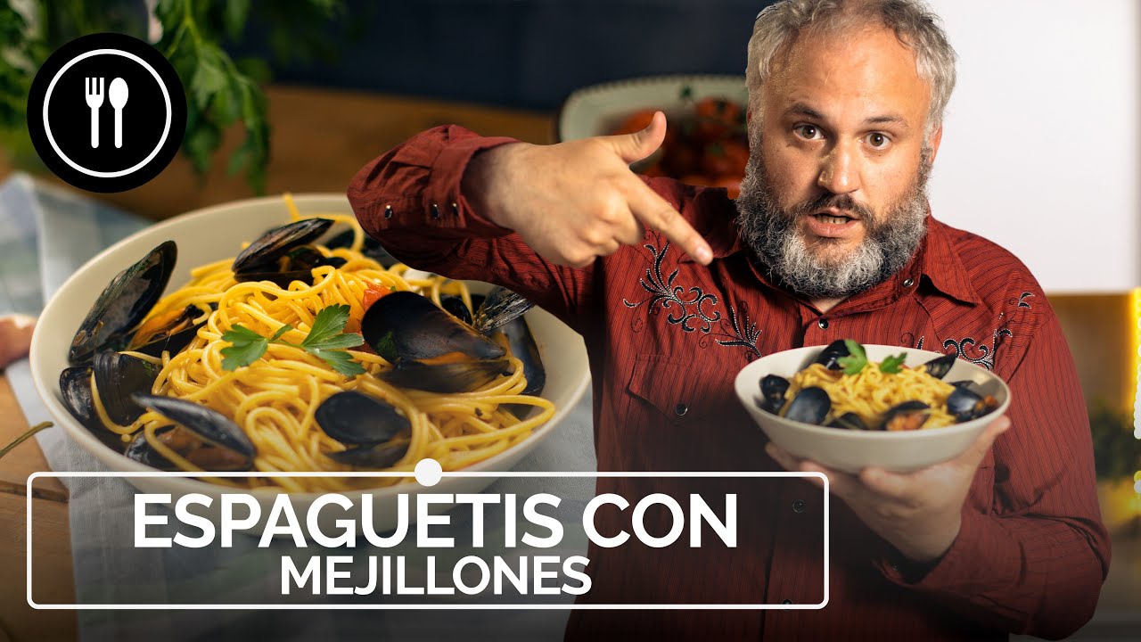 Espaguetis con MEJILLONES, la receta del Jaime Oliver