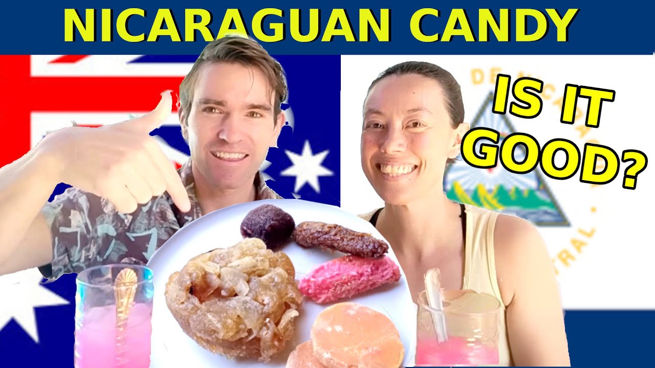 Foreigners try Nicaraguan candy for the first time | Taste Testing Nicaraguan food