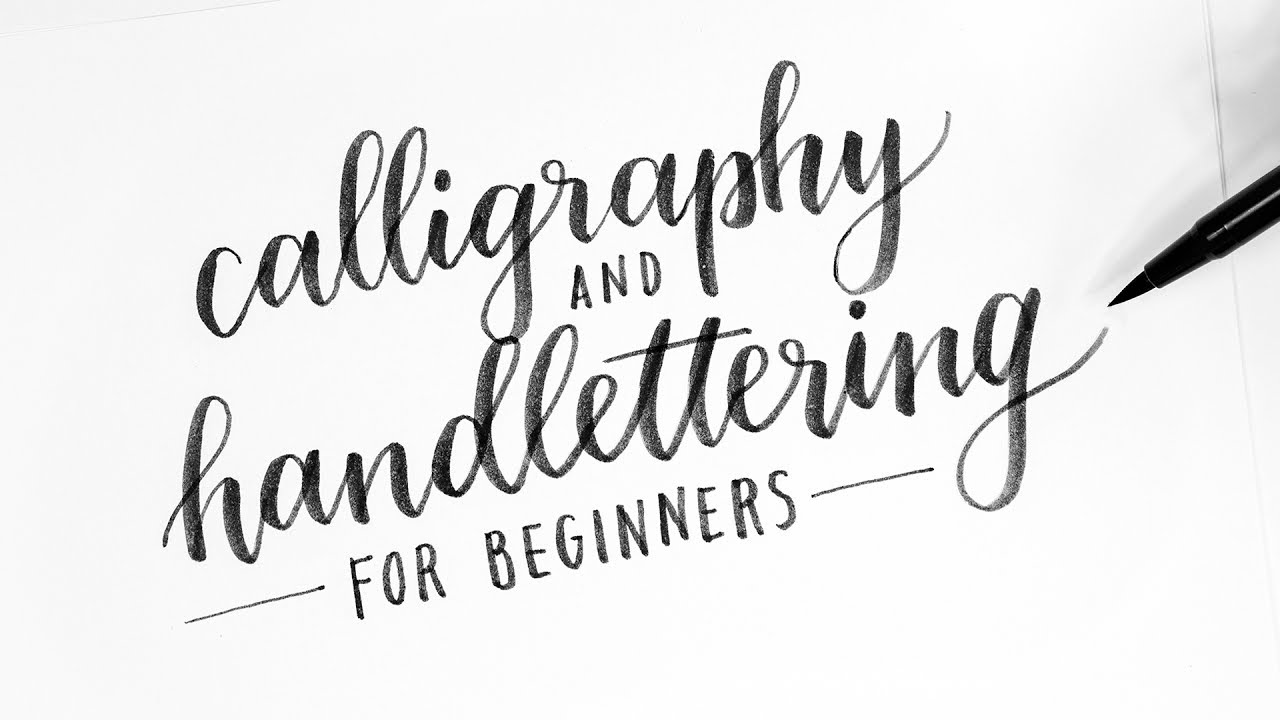 How to: Caligrafía y escritura a mano para principiantes! Tutorial + consejos!