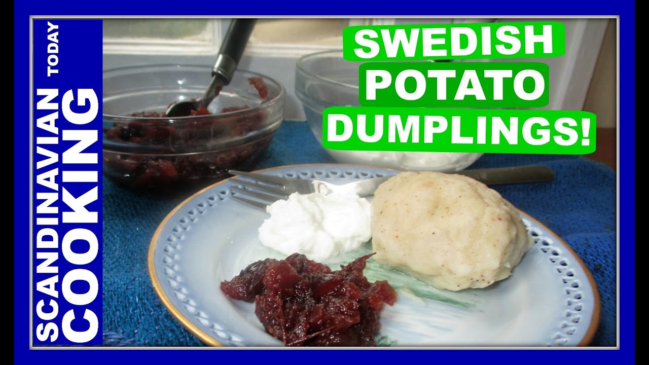 How To Make Traditional Swedish Potato Dumplings ♥ Kroppkaka ?