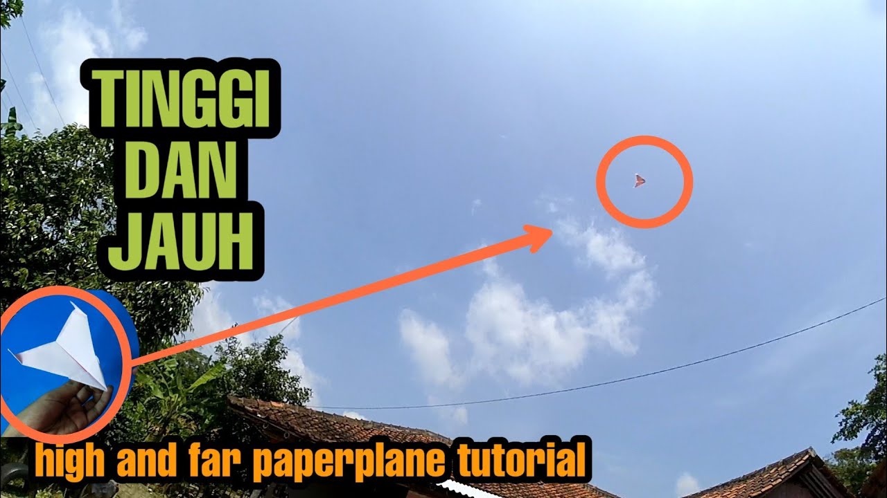 increíblemente alto! cómo hacer que un avión de papel vuele muy alto y muy lejos y