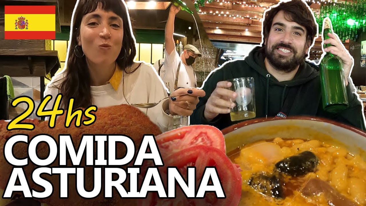 ¿La mejor comida de España? Probamos muchos platos en Oviedo, Asturias | VUELTALMUN