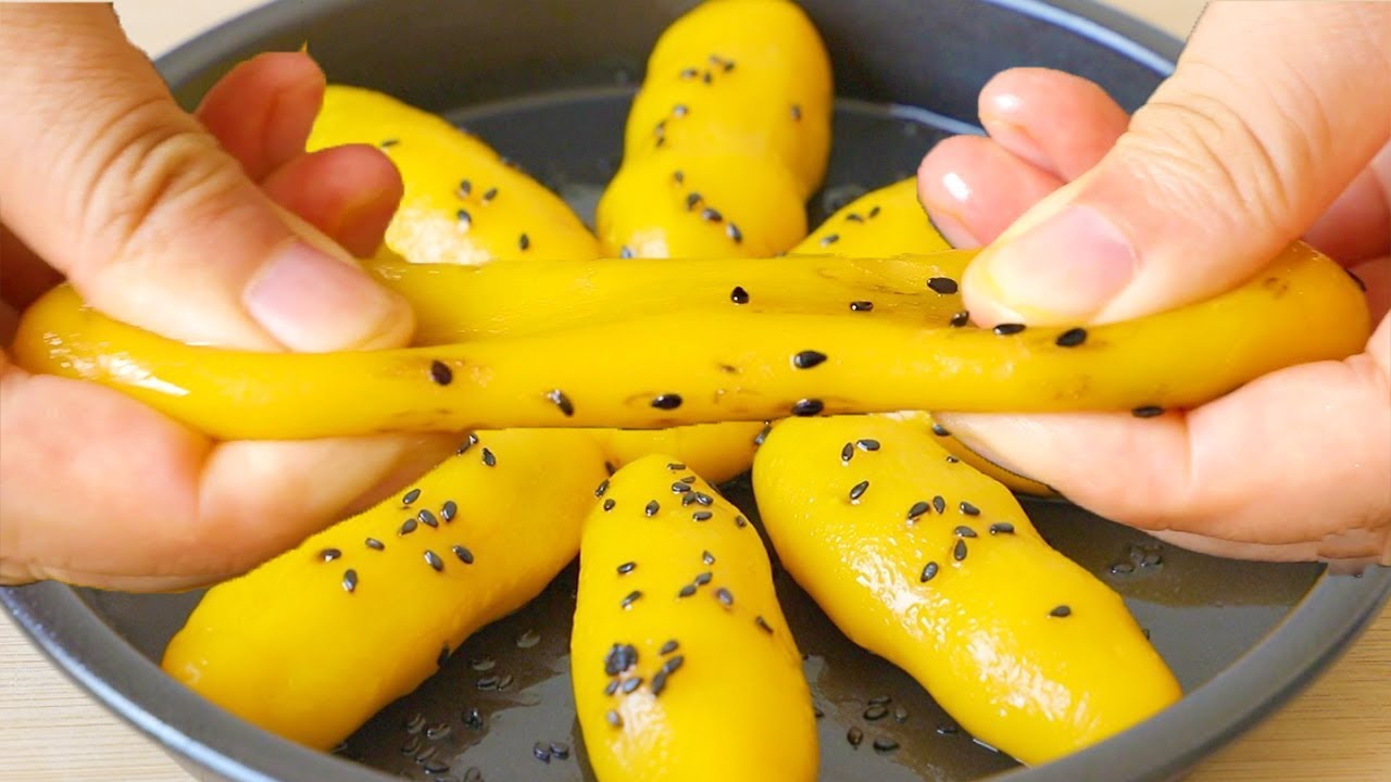 ¡La mejor manera de comer calabaza, envuelta en pasta de frijoles dulces, fresca y agradable!