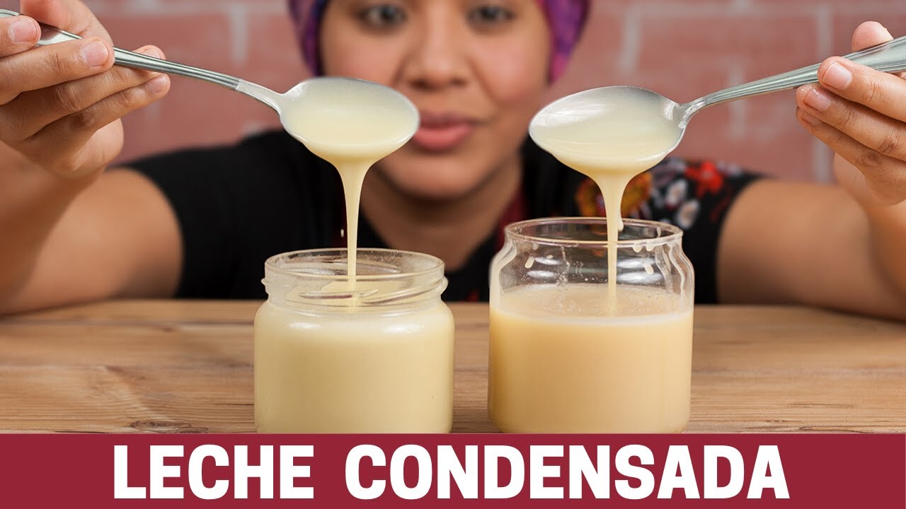 Leche Condensada - Como hacer leche condensada con leche en polvo o leche liquida