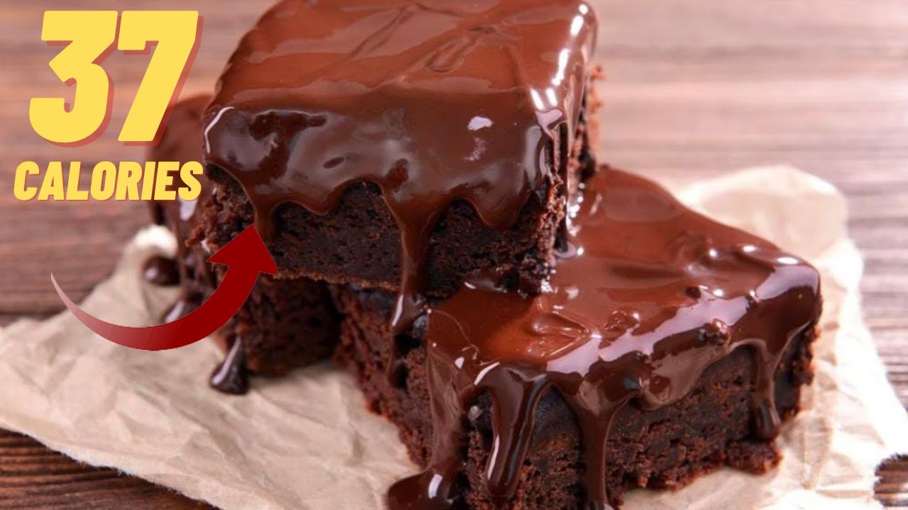 low calorie brownies--low calorie desserts