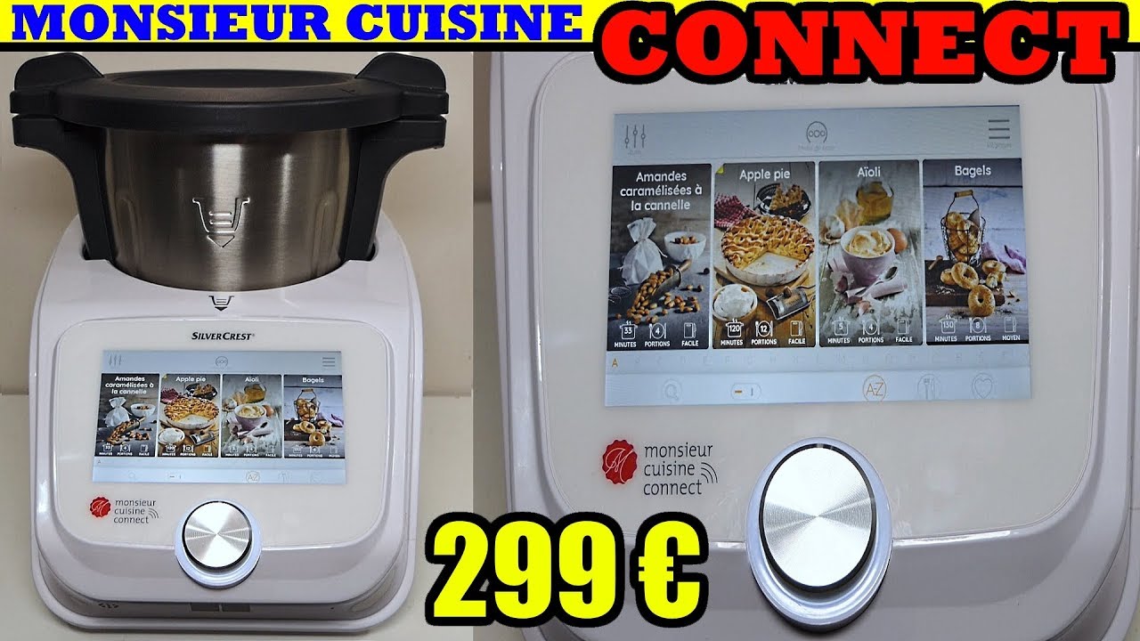 MONSIEUR CUISINE CONNECT LIDL SILVERCREST SKMC 1200 A1 aviso de prueba manual de usuario pdf